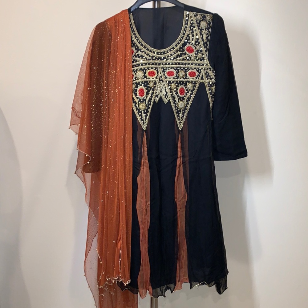 Pakistani style suit